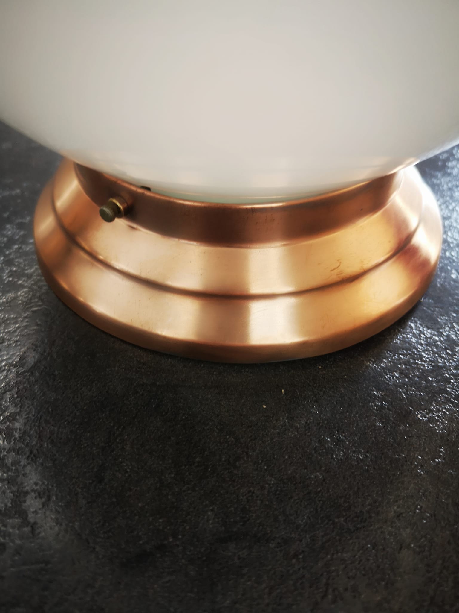 Ceiling lamp opaline globe
