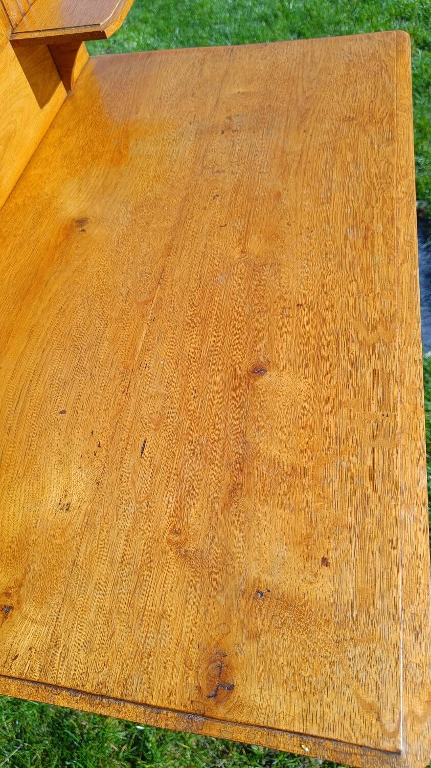 Art Deco dressing table with removable mirror