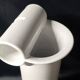 Enzo Bioli (1832) white ceramic vase for Il Picchio, Italy 1950s