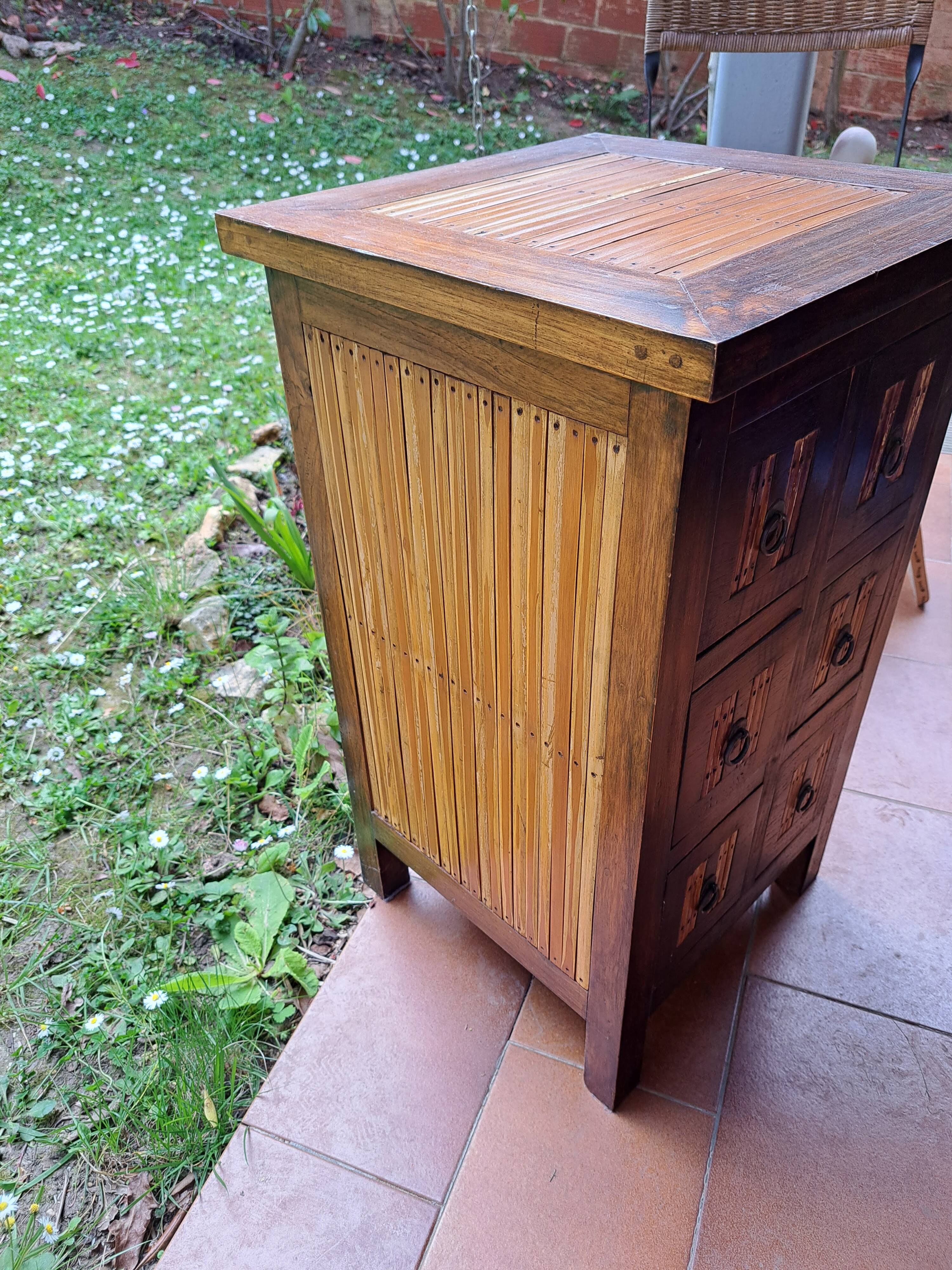 ASIAN FURNITURE WITH DRAWERS IN SOLID TEAK
