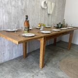 Table de ferme 180/280x80cm