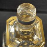 3345 – Baccarat Perfection Golden Decanter – 19th century