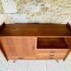 Oak storage unit, splayed legs circa 1950s
