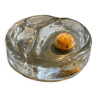 Pipe ashtray Georgshütte Glass Design