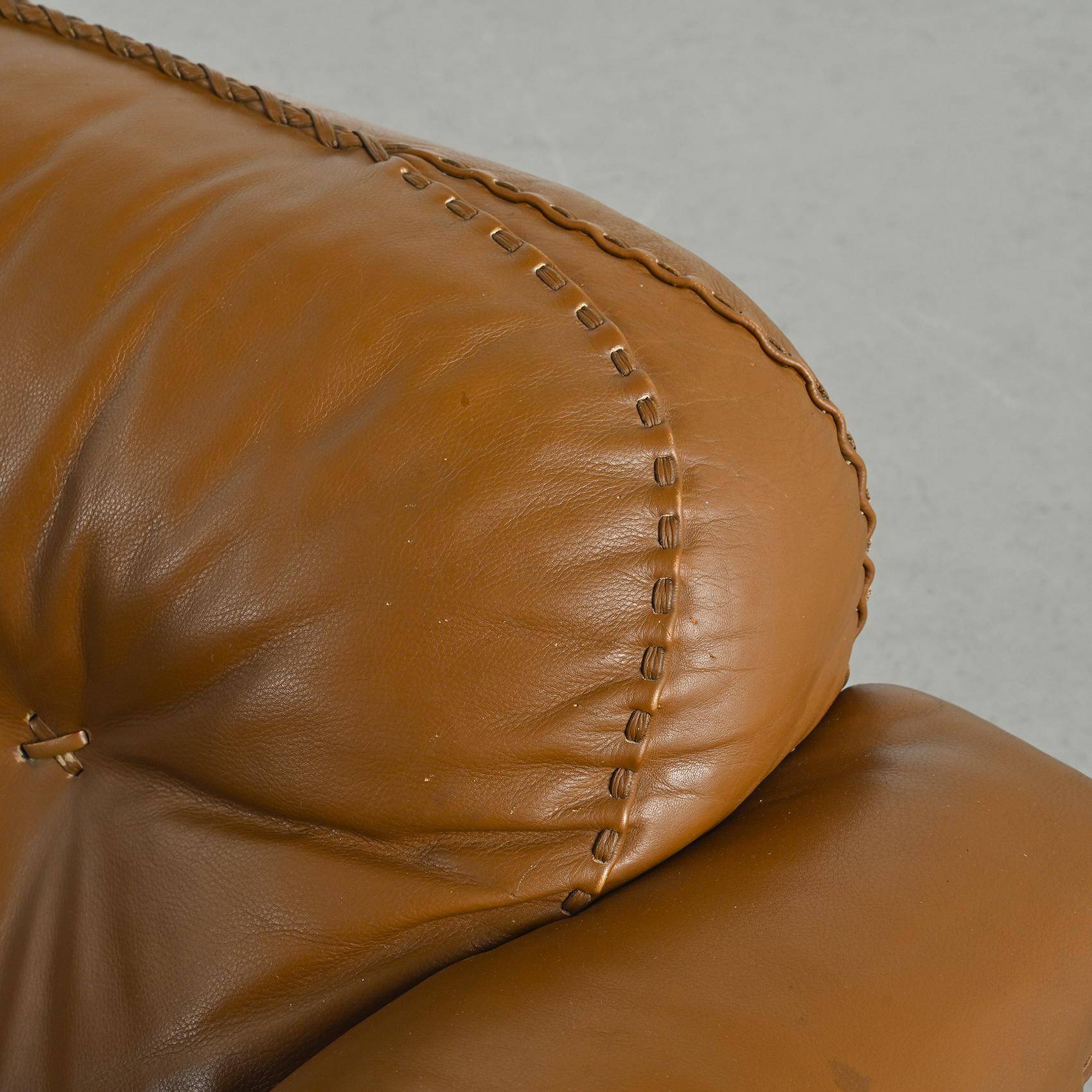 DS 101 leather sofa, DE SEDE circa 1970