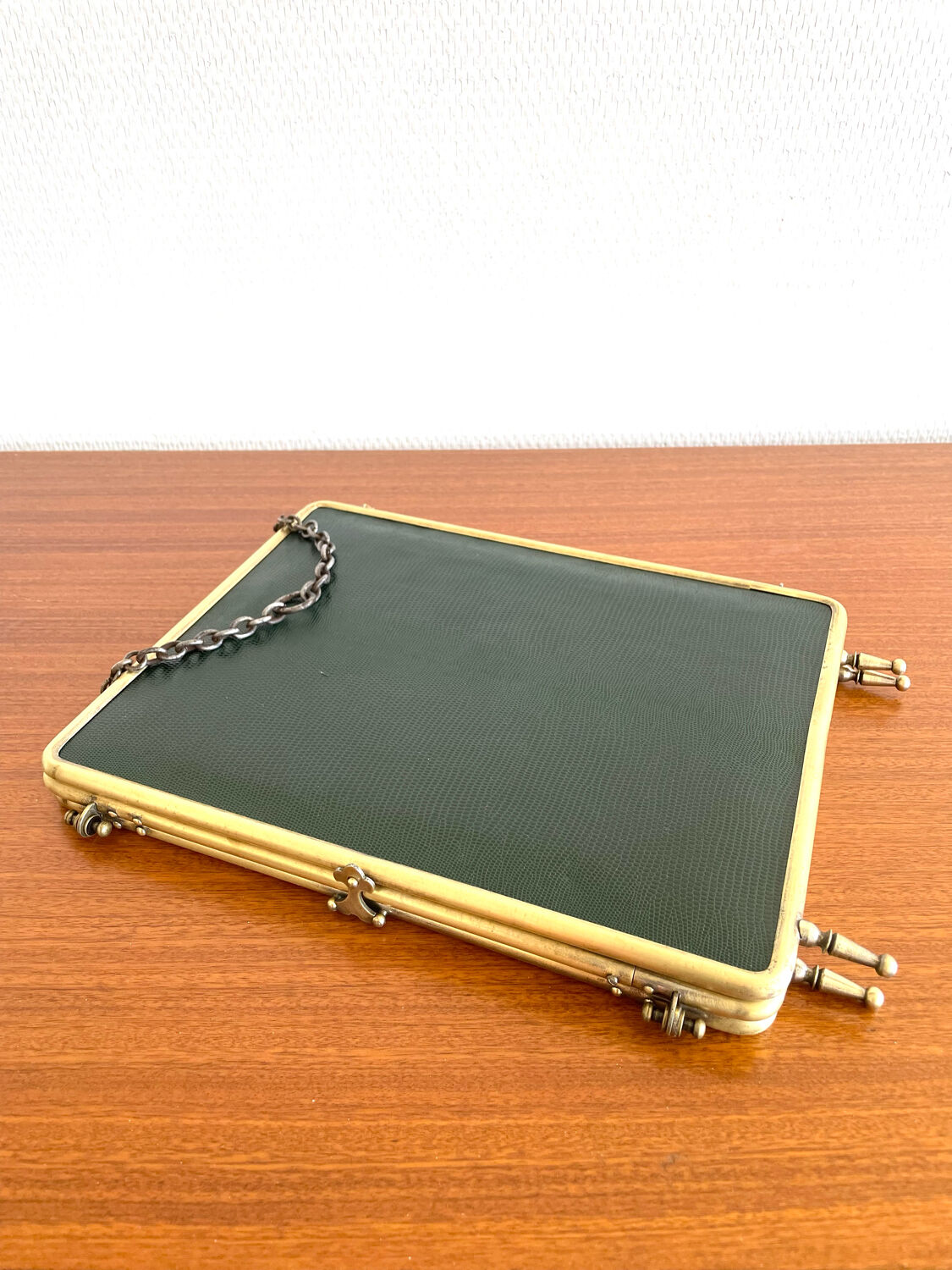 Triptych barber's mirror