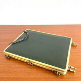 Triptych barber's mirror