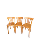 Set of 3 vintage Luterma bistro chairs