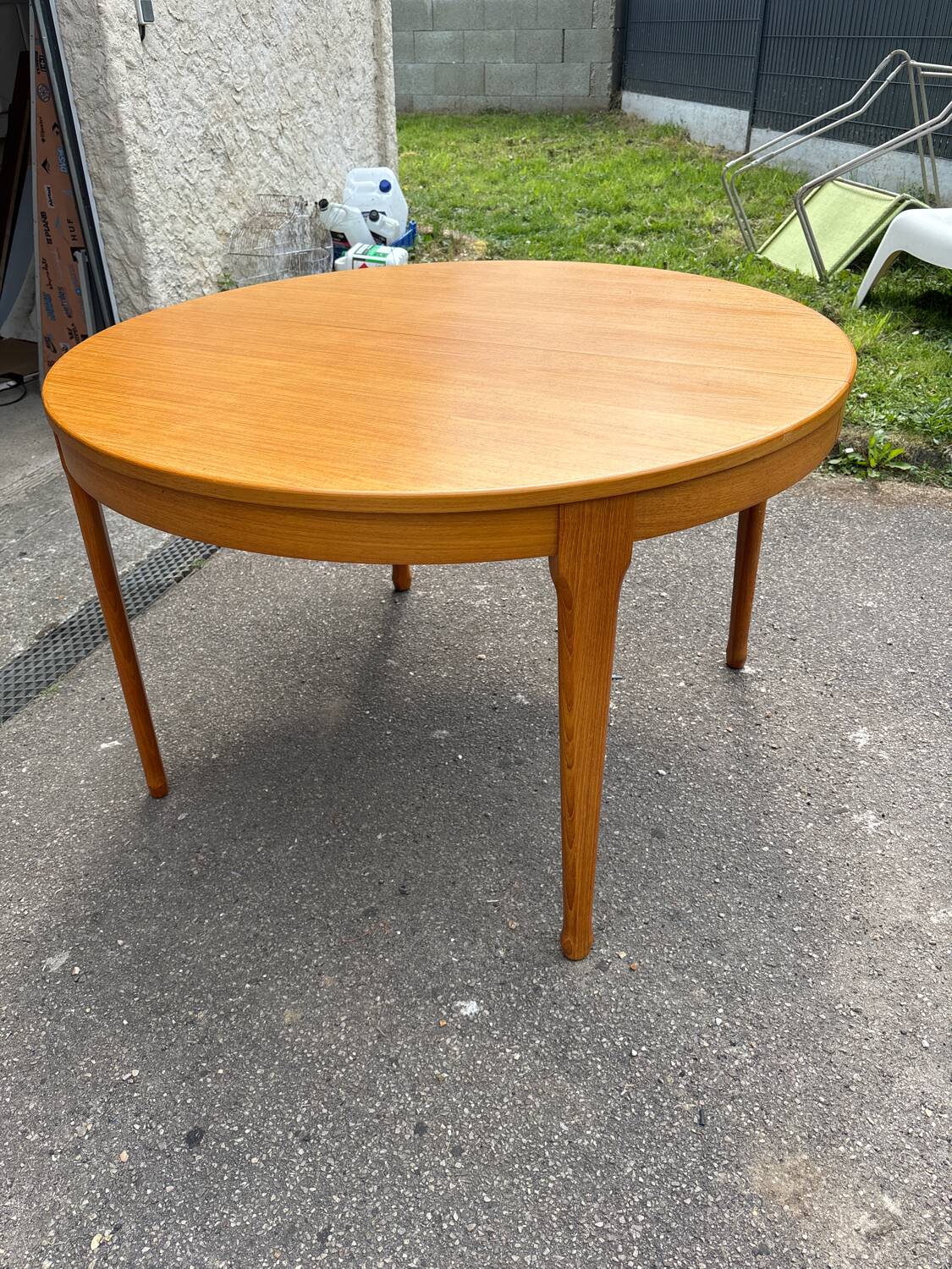 Scandinavian elm table