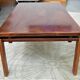 Scandinavian coffee table in Rio rosewood stamped Trioh