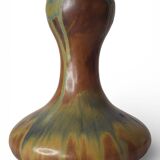 Stoneware vase from Puisaye signed by Alfred Lebret (1871-1955)