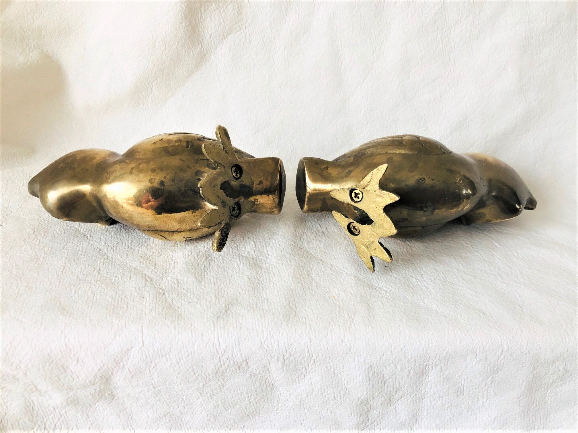 Nice brass bookend12 cm