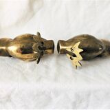 Nice brass bookend12 cm