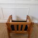 Modernist armchair in solid pine