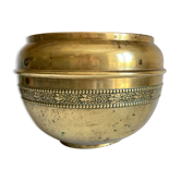 Cache-pot by Villedieu brass 70s/80s