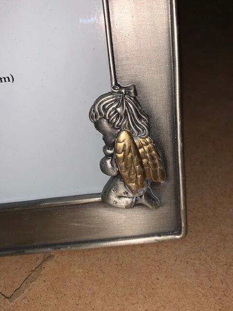 Silver Brass Photo Frame