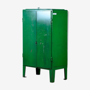 Armoire industrielle en fer années 1960
