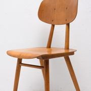 Mid century dining chairs Ton, set of four, 1960