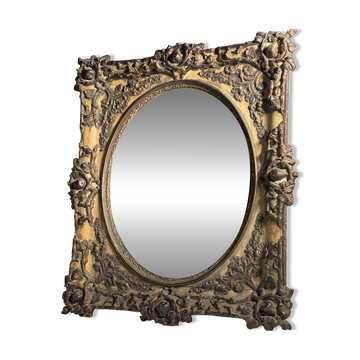 Baroque style mirror 19th century