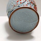 Handcrafted  and Hand-painted Multicolored Ceramic Vase by Fanciullacci, It
