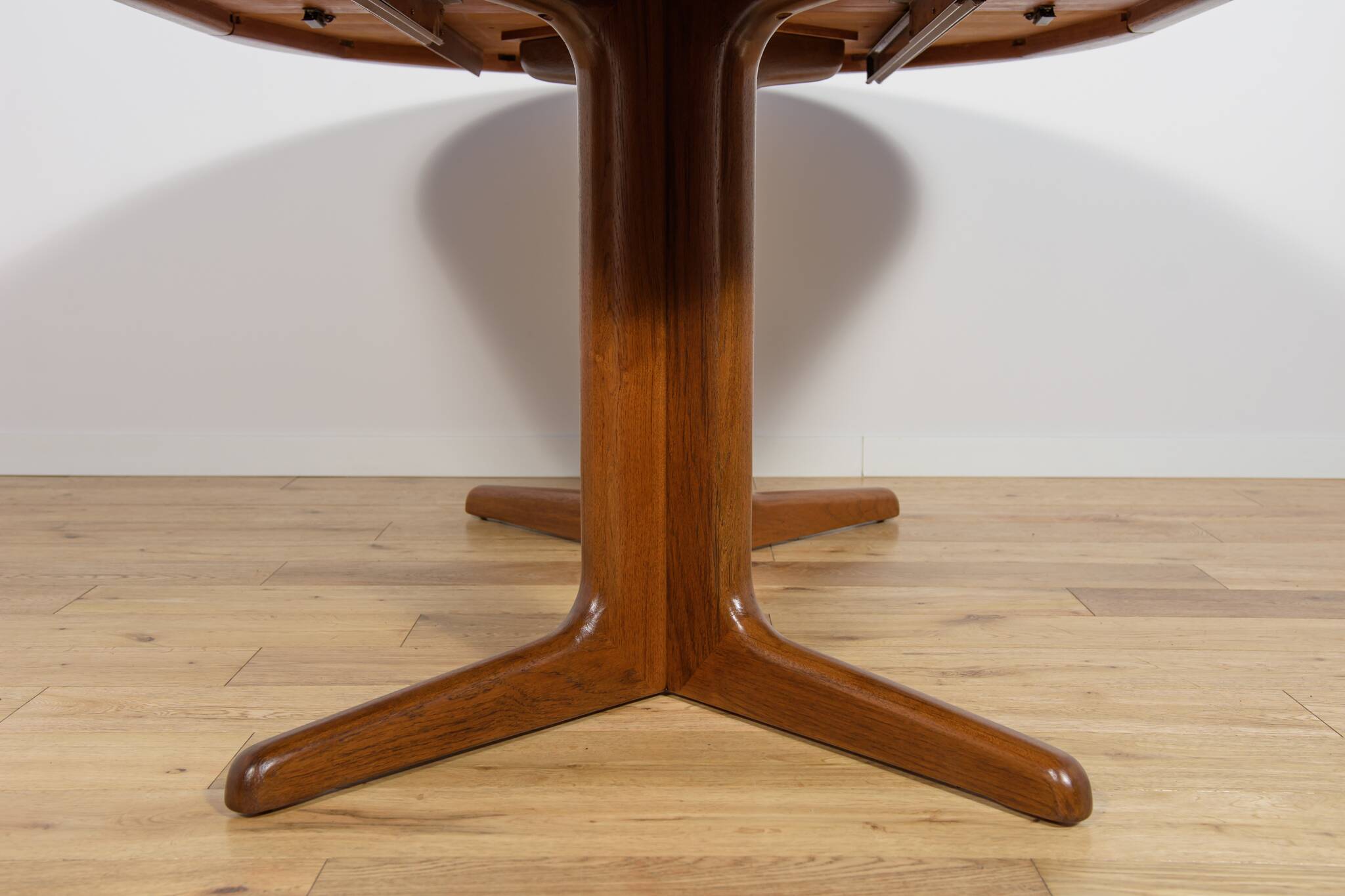 Mid-Century Teak Extendable Dining Table, Denmark, 1960s