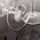 5 vintage “henri julien” red wine balloon glasses with luminarc grape blues decoration