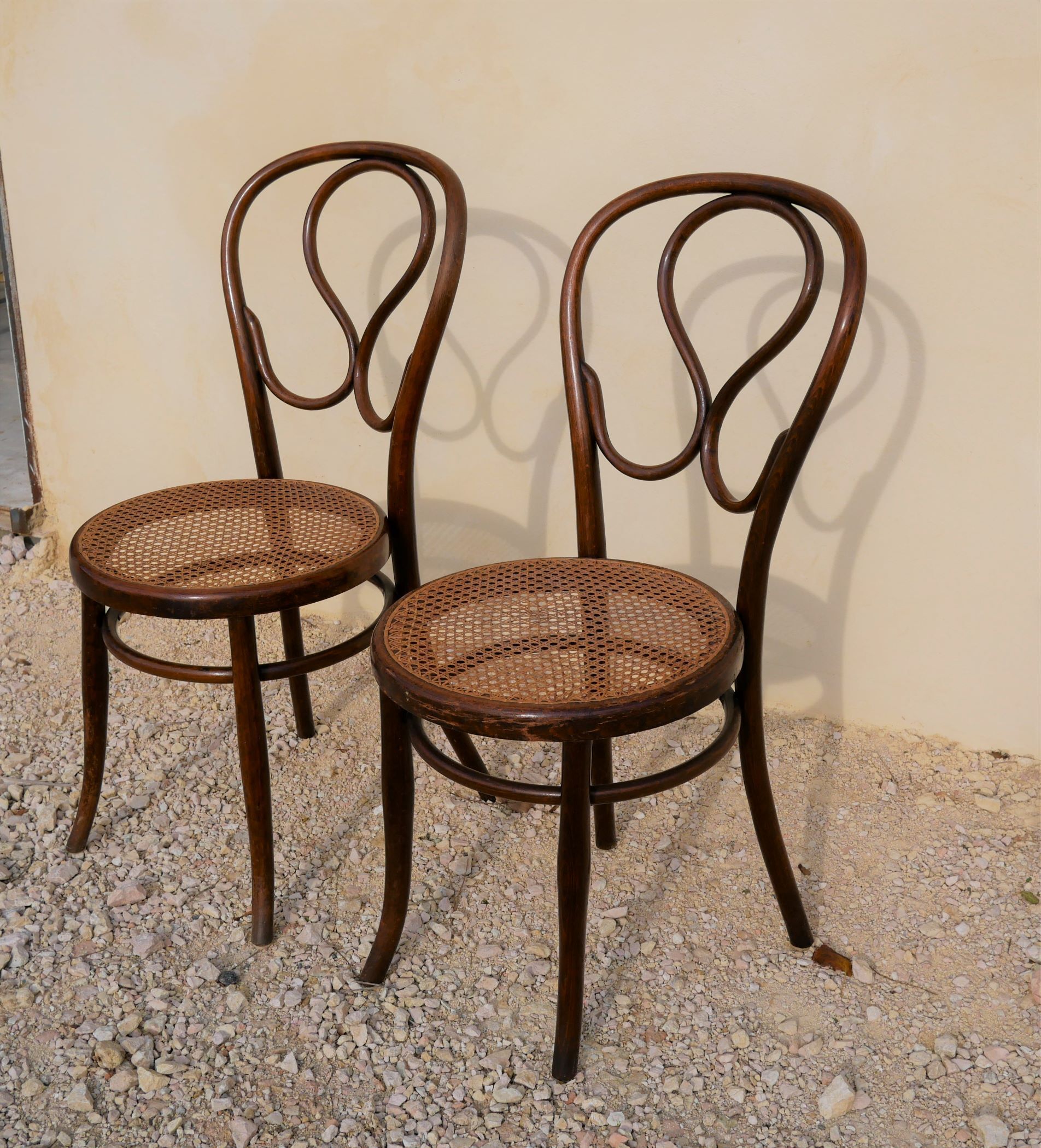 Pair of chairs Bistro by Josef Hofmann