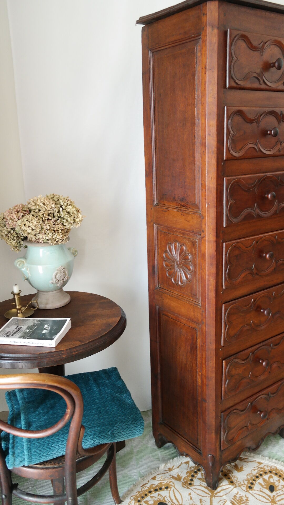 Artisanal walnut dresser late nineteenth early twentieth century