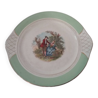 Fragonnard style cake dish