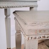 Exotic wood nesting tables