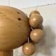 Grande sculpture en bois d'autruche (modèle d'exposition XXL), vers les années 1970, Kaija Aarikka (Finlande)