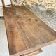 Monastery style farmhouse table