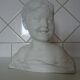 Laughing child bust after Donatello in Sèvres biscuit