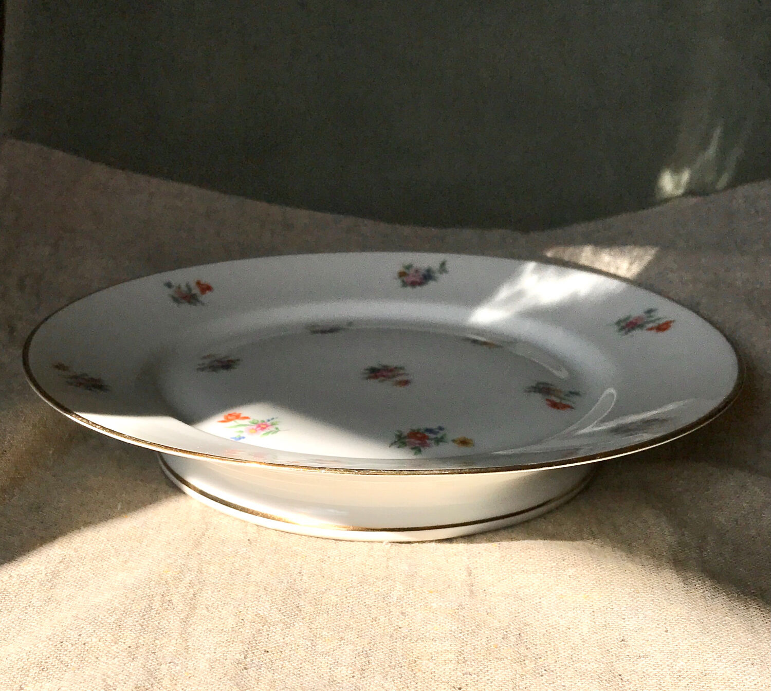 Cake display dish Limoges AB France