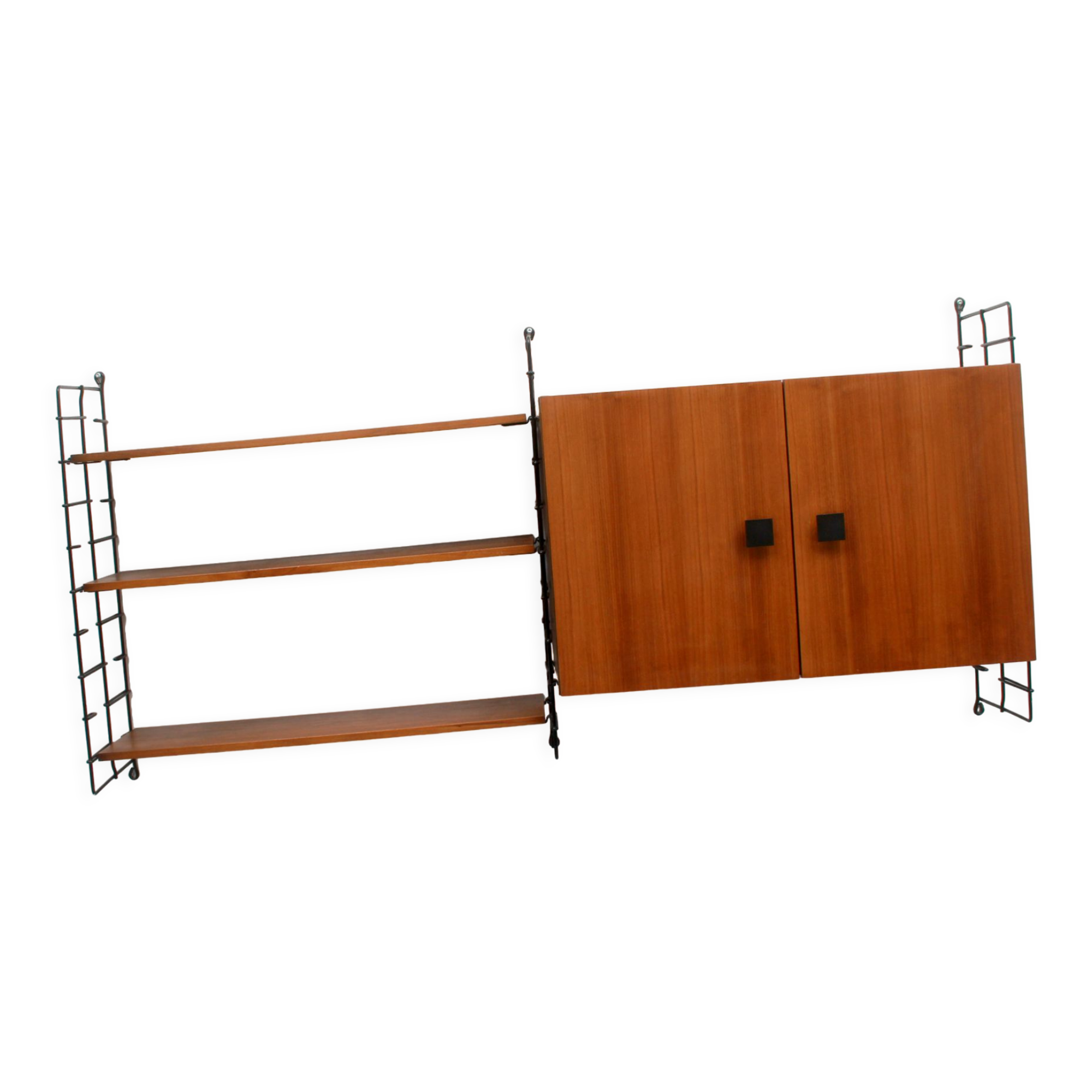 1960s wall unit in walnut