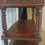Ancien-Desserte-Console-Meuble de présentation-Henry II-fin xixème
