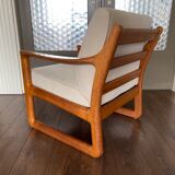 Fauteuils danois du milieu du siècle en teck de cfc silkeborg, années 1960, ensemble de 2