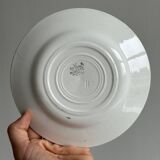 4 ironstone dessert plates