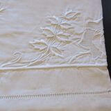 Old ap monogrammed white wire sheet