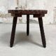 Brutalist tripod coffee table