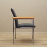 Grey armchair, Danish design, 1960s, designer: Sigvard Bernadotte, manufacturer: France & Son