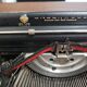Underwood portable typewriter