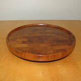 Rotating tray in solid teak - Digsmed - Denmark