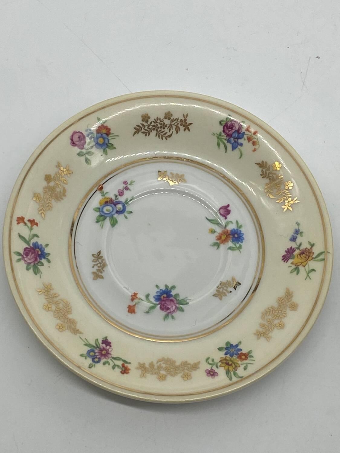 Duo of tea cups 🍵 Limoges porcelain, Raynaud & Cie