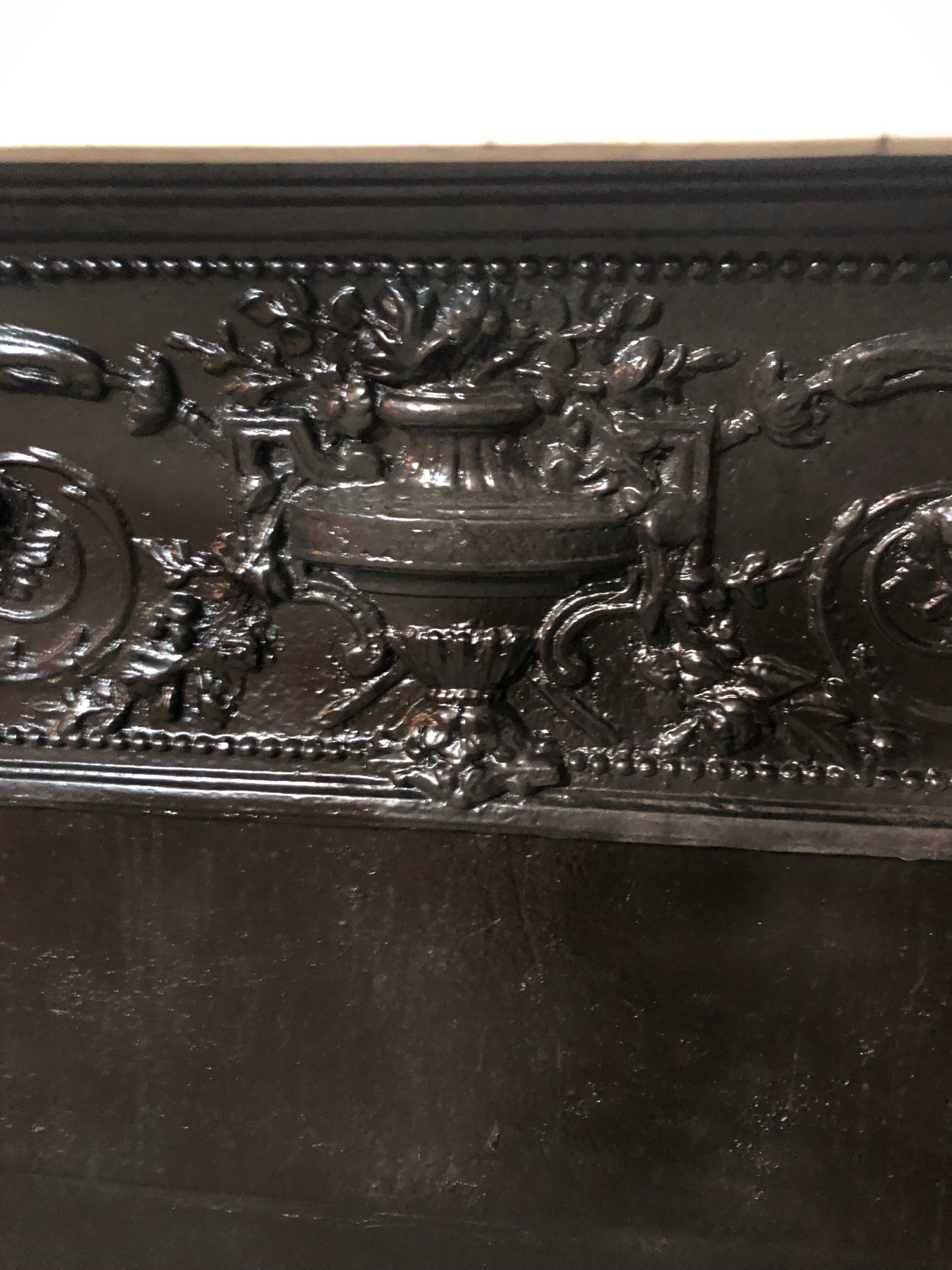 Old louis XVI style fireplace
