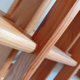 Vintage wooden cruciform shelf