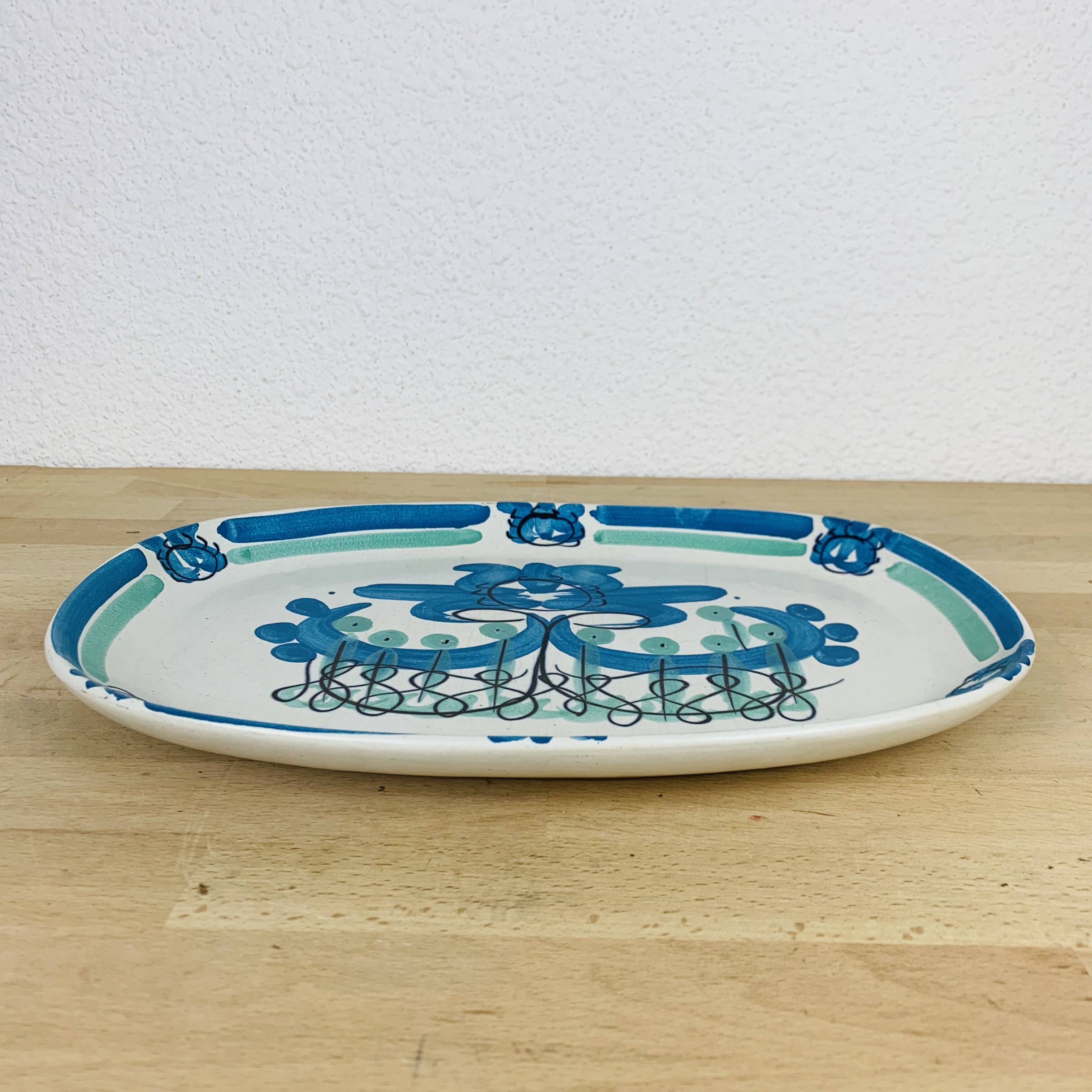 Keraluc Quimper ceramic dish