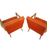 Rarissima Coppia di Poltrone Vintage Anni '50