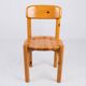 Set of 4 pine chairs by Rainer Daumiller, Denmark, 1970s