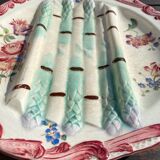 Assiette décorative à asperge